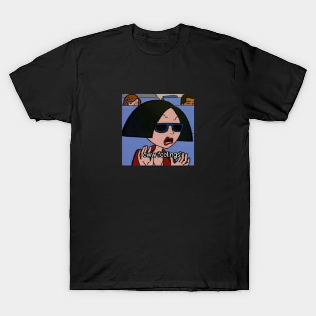 Eww feelings T-Shirt by razgeek